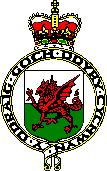 Королевский знак Уэльса / Royal Badge of Wales / Bathodyn Brenhinol Cymru